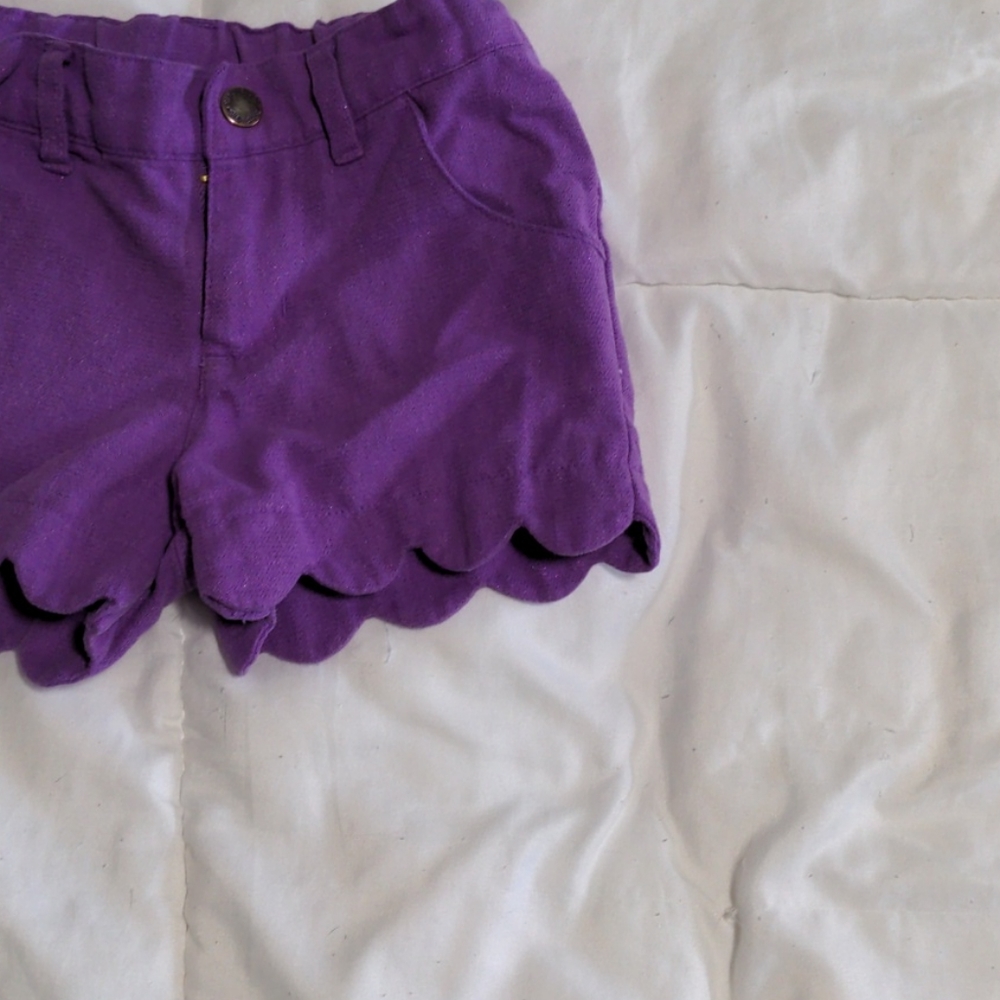 Purple girl shorts